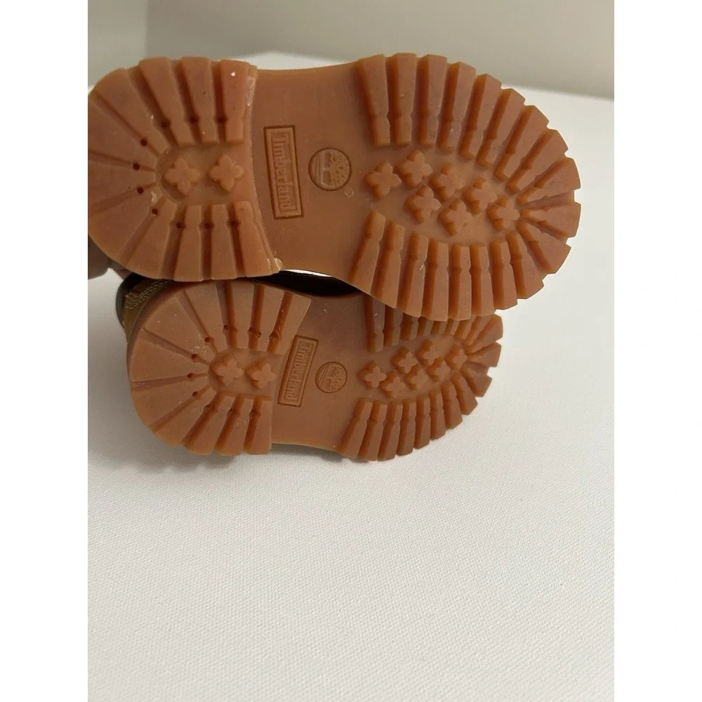 Timberland Toddler 6-Inch Premium Waterproof‎ Boots Wheat Brown Size 5